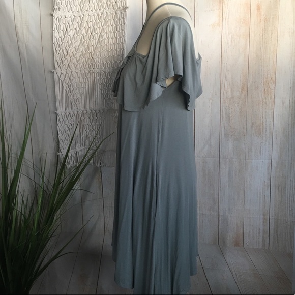 Blu Heaven | Cold Shoulder Mid-length Dress 👗 - Picture 4 of 7